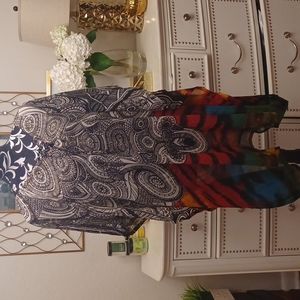 Multicolor Caftan